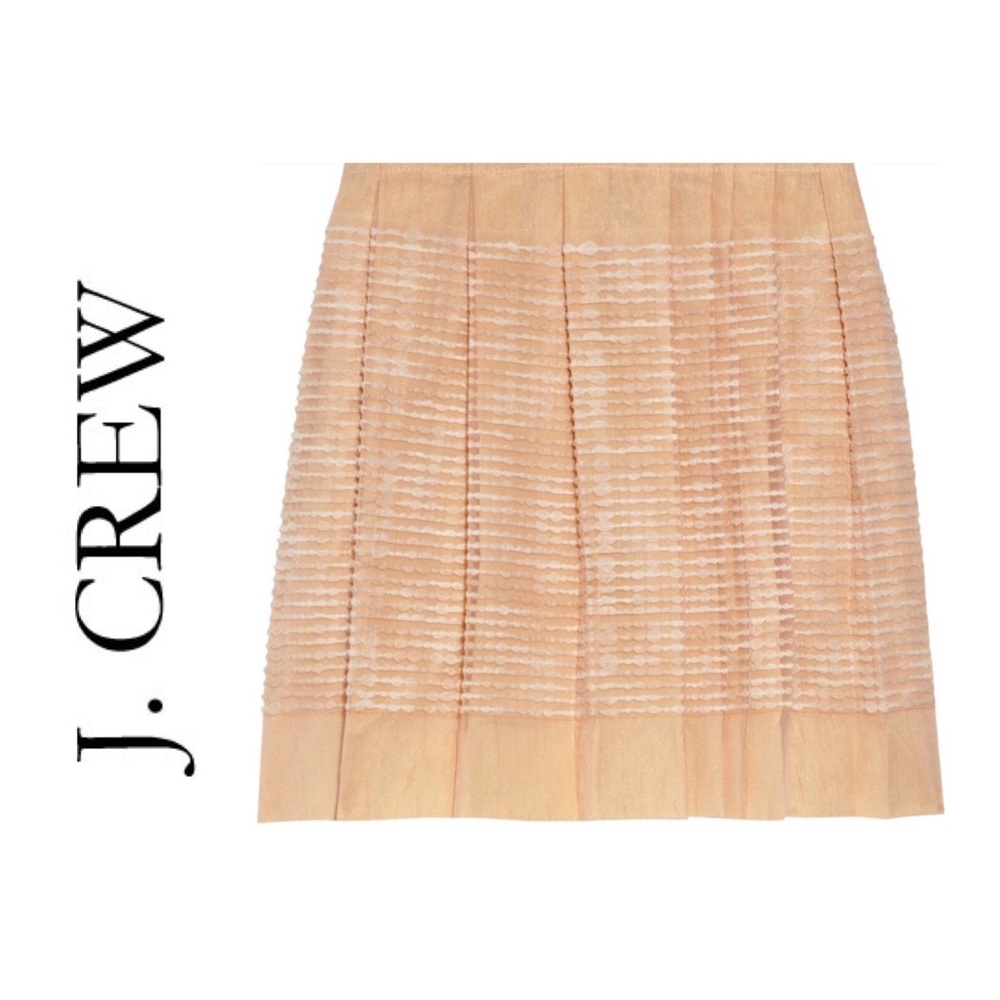 J Crew Collection Reveled Organza Mini Skirt 2